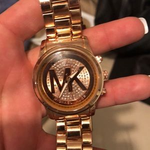 Rose gold MICHAEL KORS watch